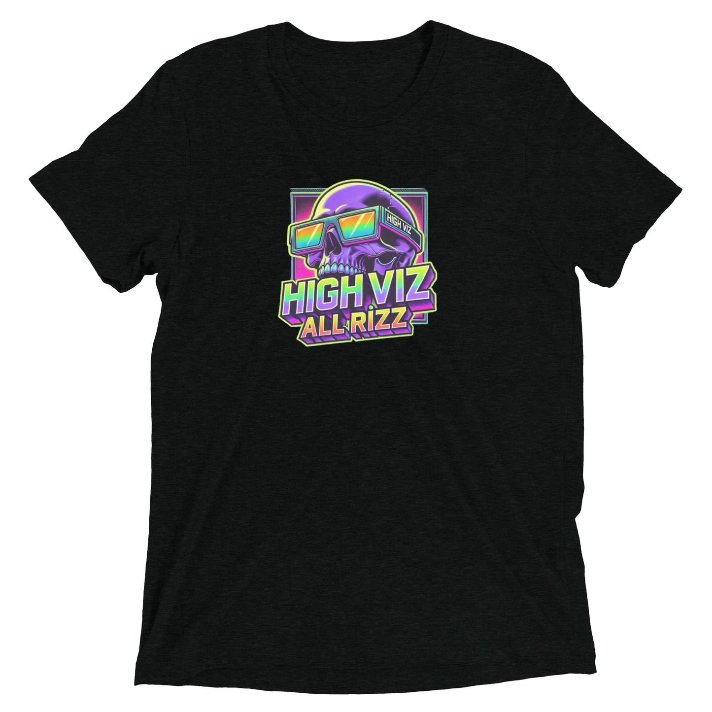 High Viz, All Rizz Skull Tee