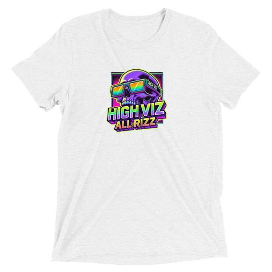 High Viz, All Rizz Skull Tee